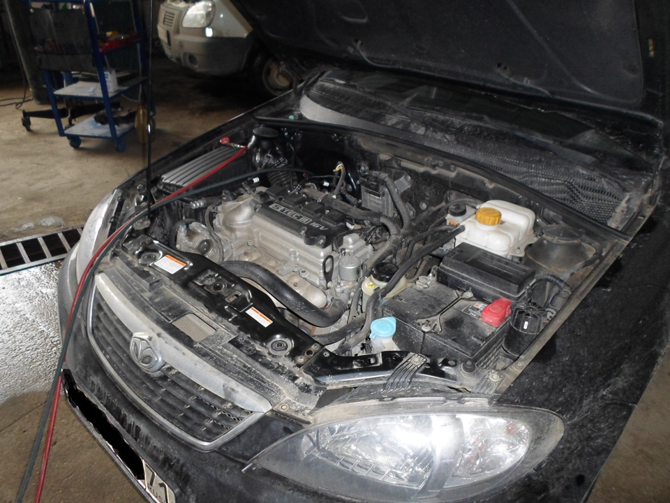 заливаем с краской — Daewoo Gentra