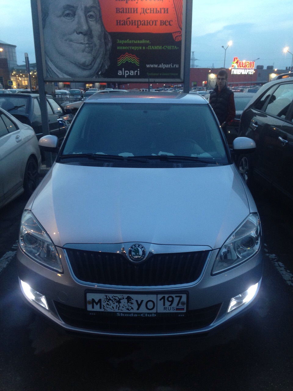 Атермальная тонировка на лобовое — Skoda Fabia Mk2, 1,4 л, 2012 года ...