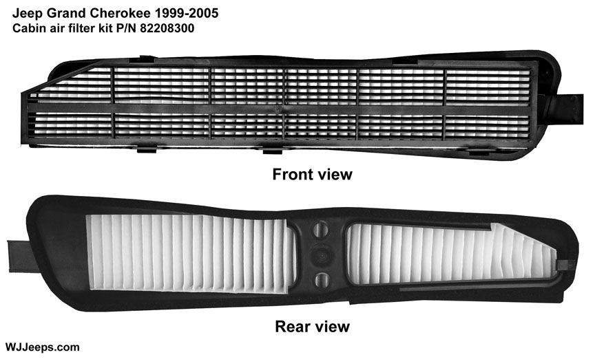 Jeep cabin air filter