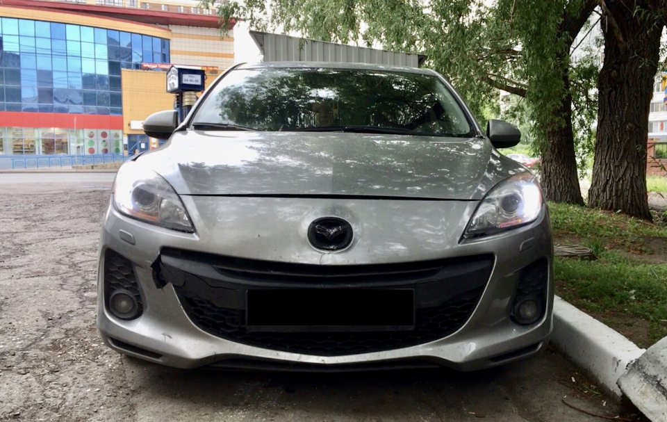 ДХО и задний ход в поворотниках — Mazda 3 (2G) BL, 1,6 л, 2012 года ...