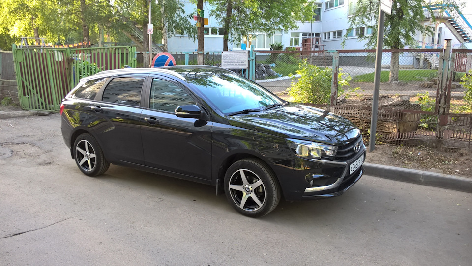 LS 360 — Lada Vesta SW, 1,6 л, 2018 года | колёсные диски | DRIVE2