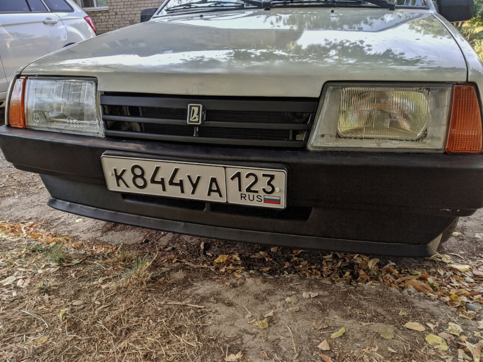 Замена стекла фары, востановление отражателя — Lada 2109, 1,5 л, 1998 ...