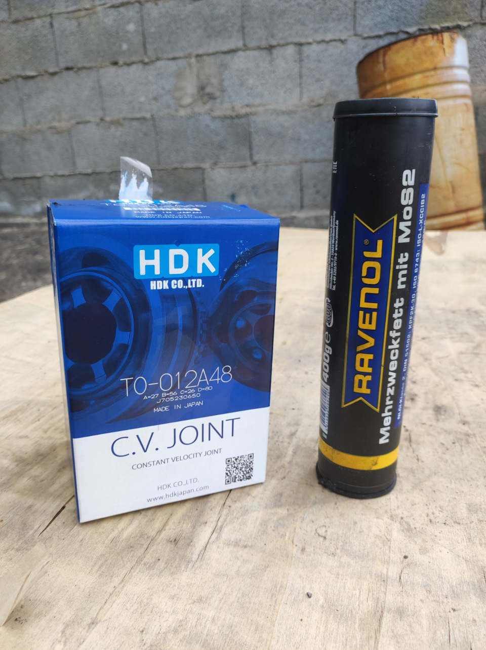 TO012A48 ШРУС наружный Toyota Camry SXV20, 1996-2001 гг. HDK