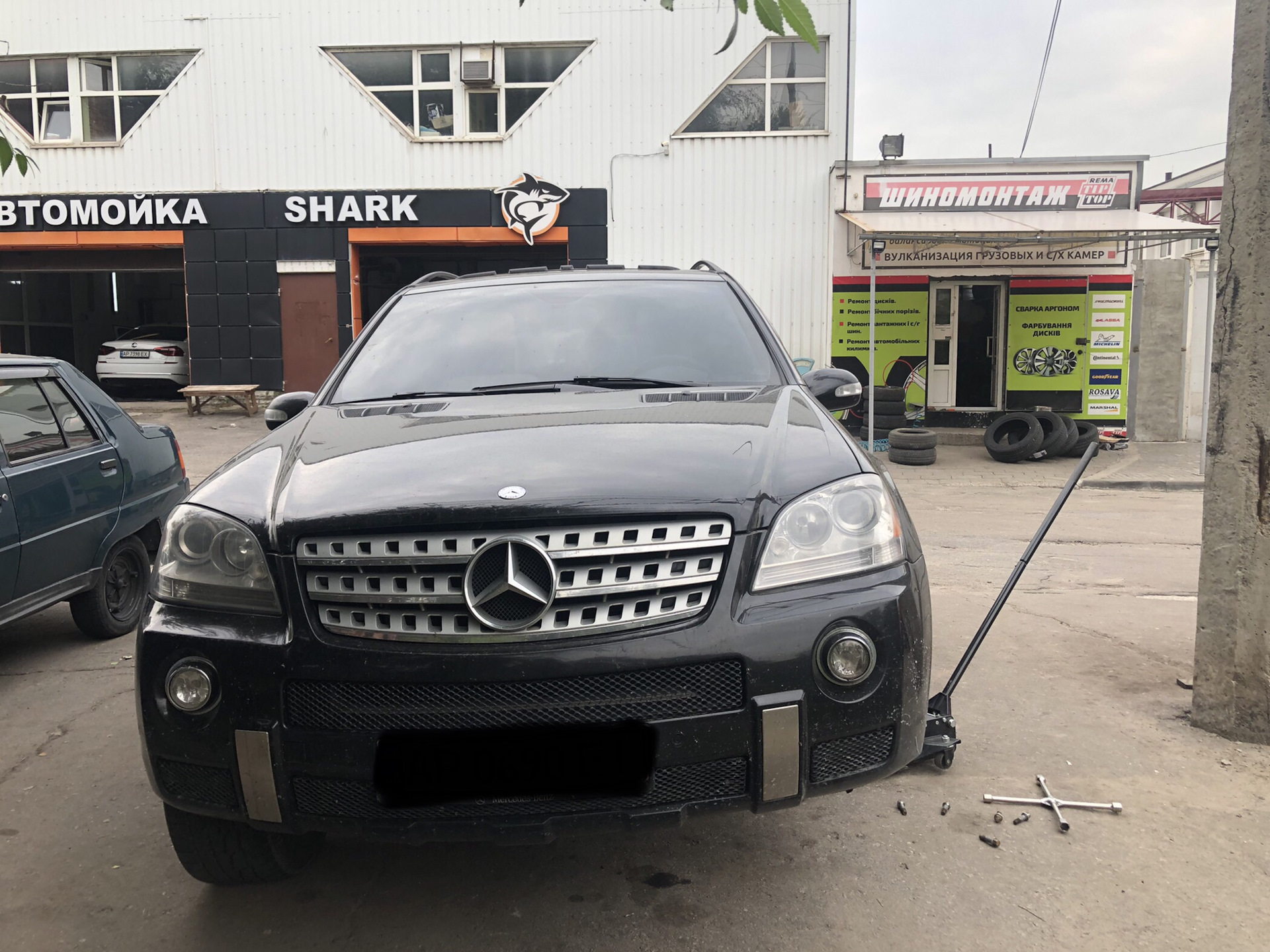 Летняя резина R19 — Mercedes-Benz M-Class (W164), 3,5 л, 2007 года ...