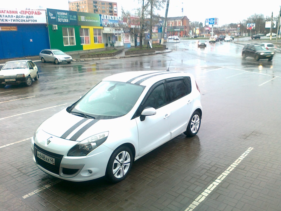 stop vehicle рено сценик 3