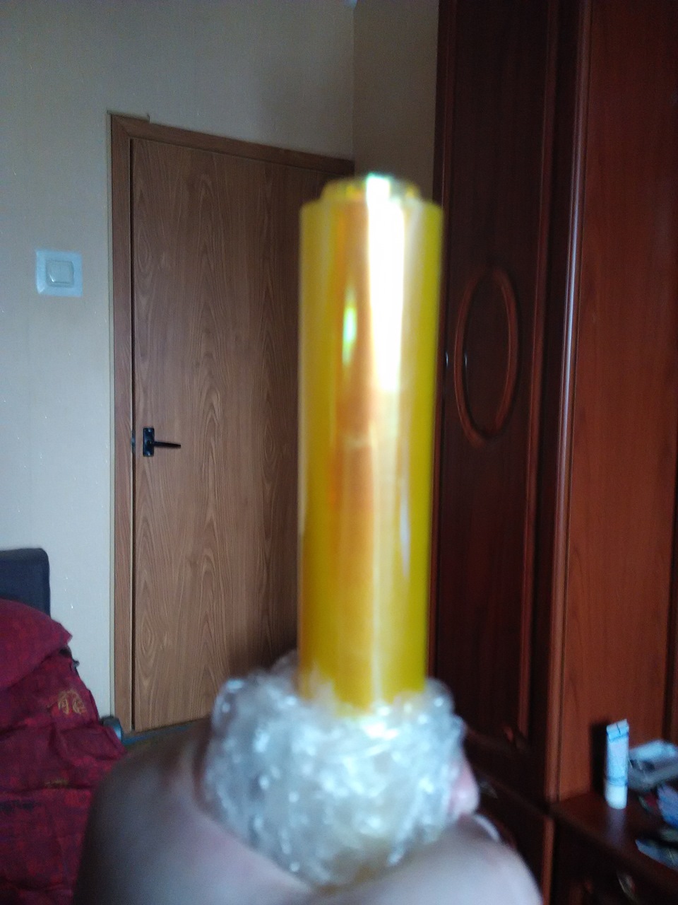 Пришла плёнка на фары с ebay/ — Opel Astra H, 1,8 л, 2008 года ...