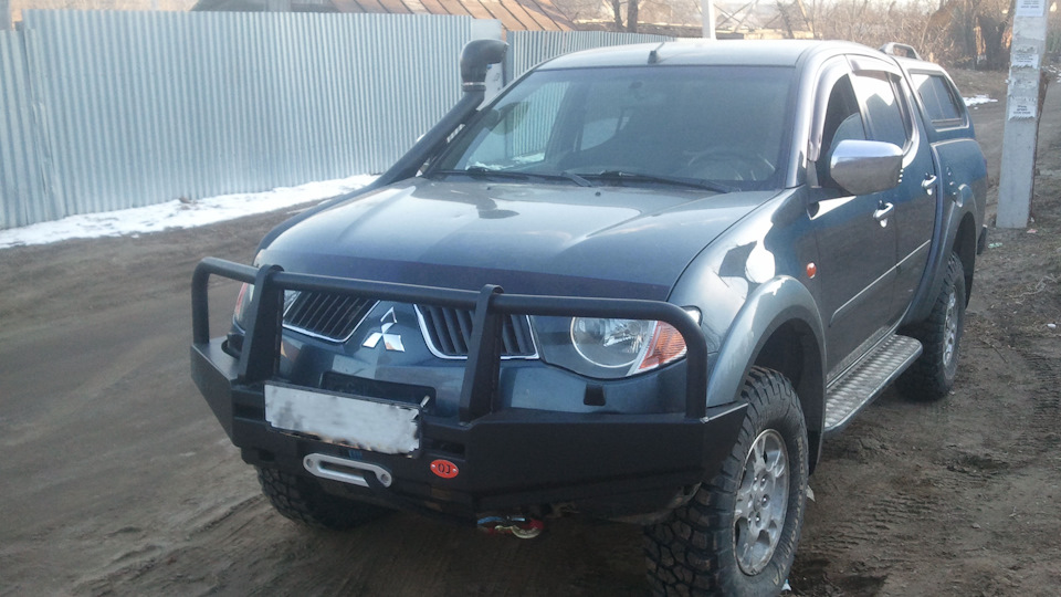 Mitsubishi L200 (4G) 2.5 дизельный 2008 | на DRIVE2