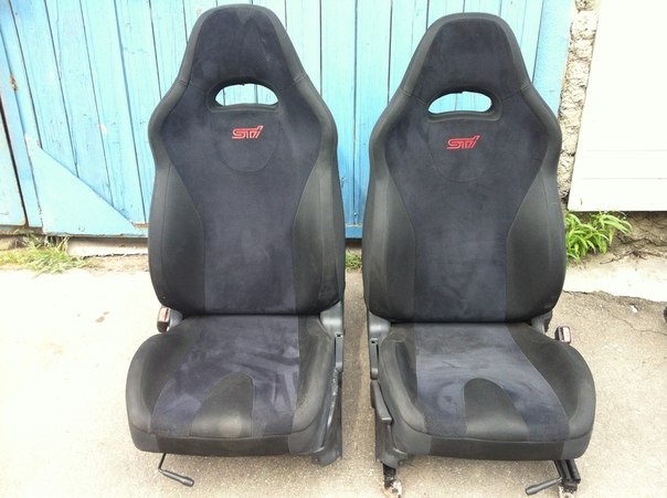 Какие сидушки поставить? — Subaru Impreza WRX STI (GD), 2 л, 2004 года ...