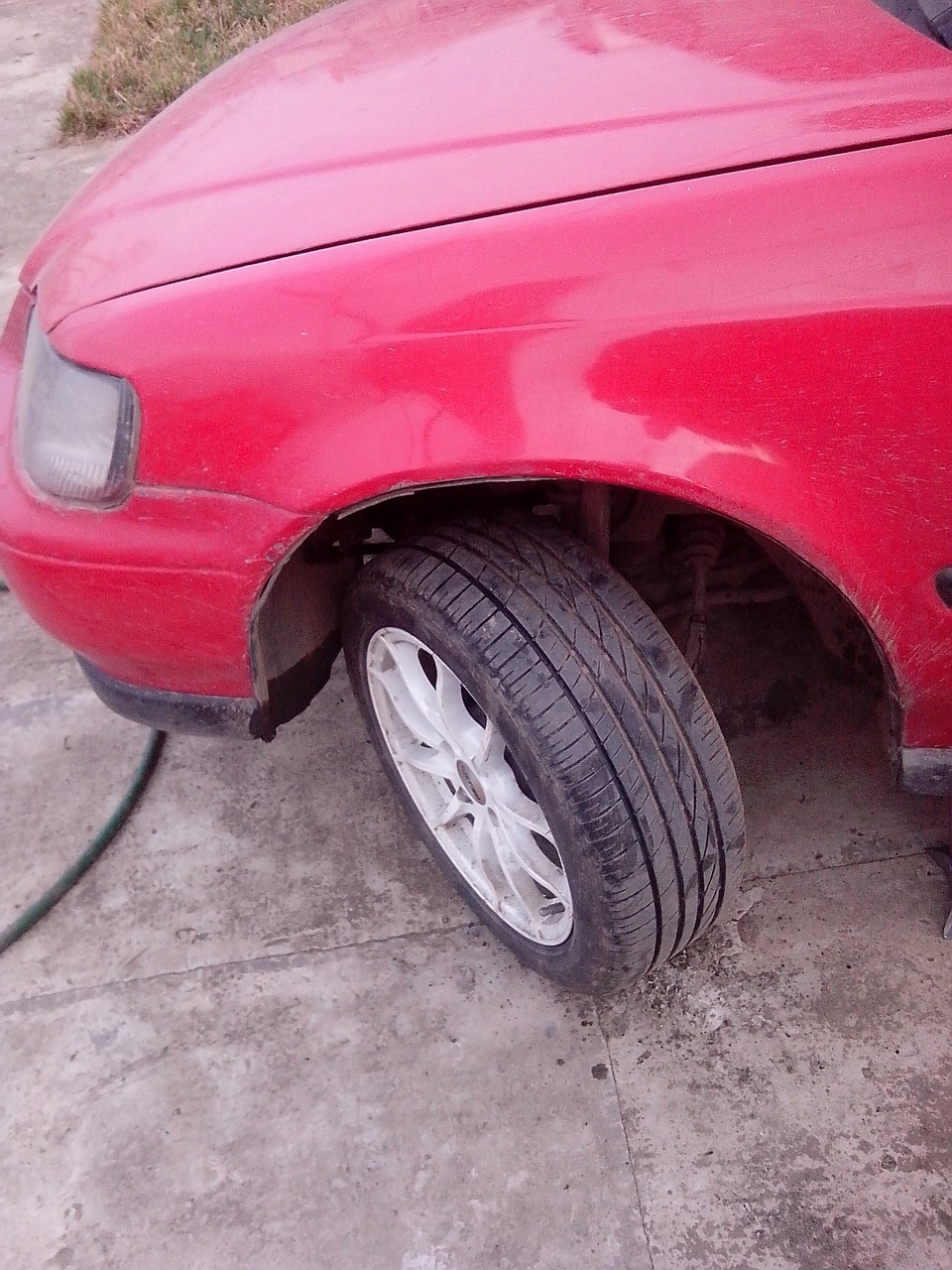 Замена рулевого наконечника (левого) — Honda Civic Hatchback (6G), 1,5