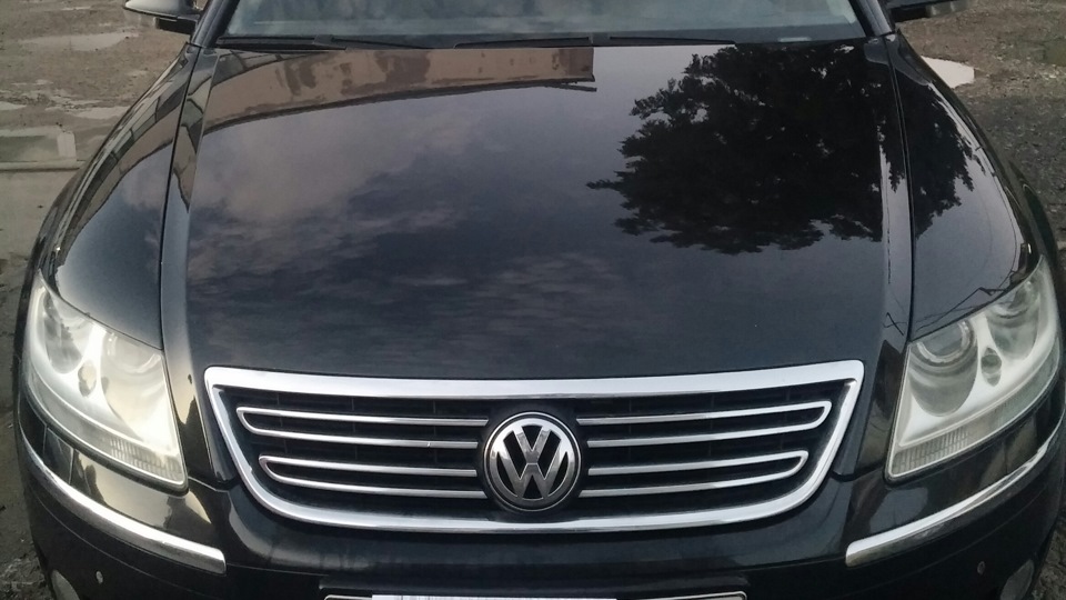 Устранение течи радиатора охлаждения двигателя VW Phaeton — Volkswagen ...