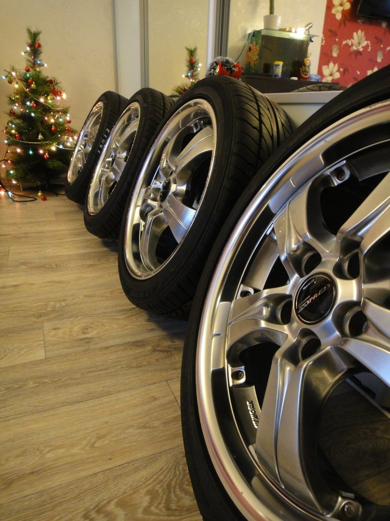 Поставил резину пониже — Honda Civic 4D (8G), 1,8 л., 2008 года ...