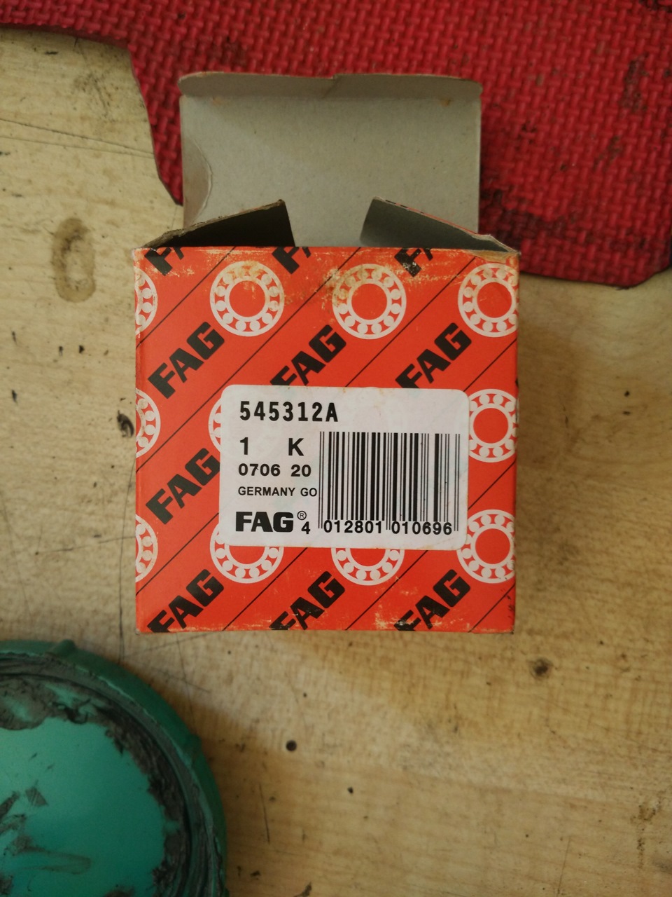 545312A Подшипник ступичный LADA 2108-10 R FAG | Запчасти на DRIVE2