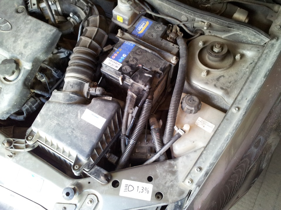 Установка звуковых сигналов — Lada Калина универсал, 1,6 л, 2011 года ...