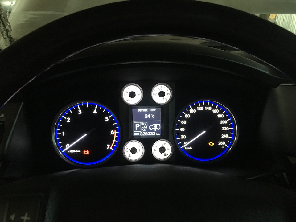 Примервый список неисправностей — Lexus LX (URJ200/URJ201), 5,7 л, 2008 ...