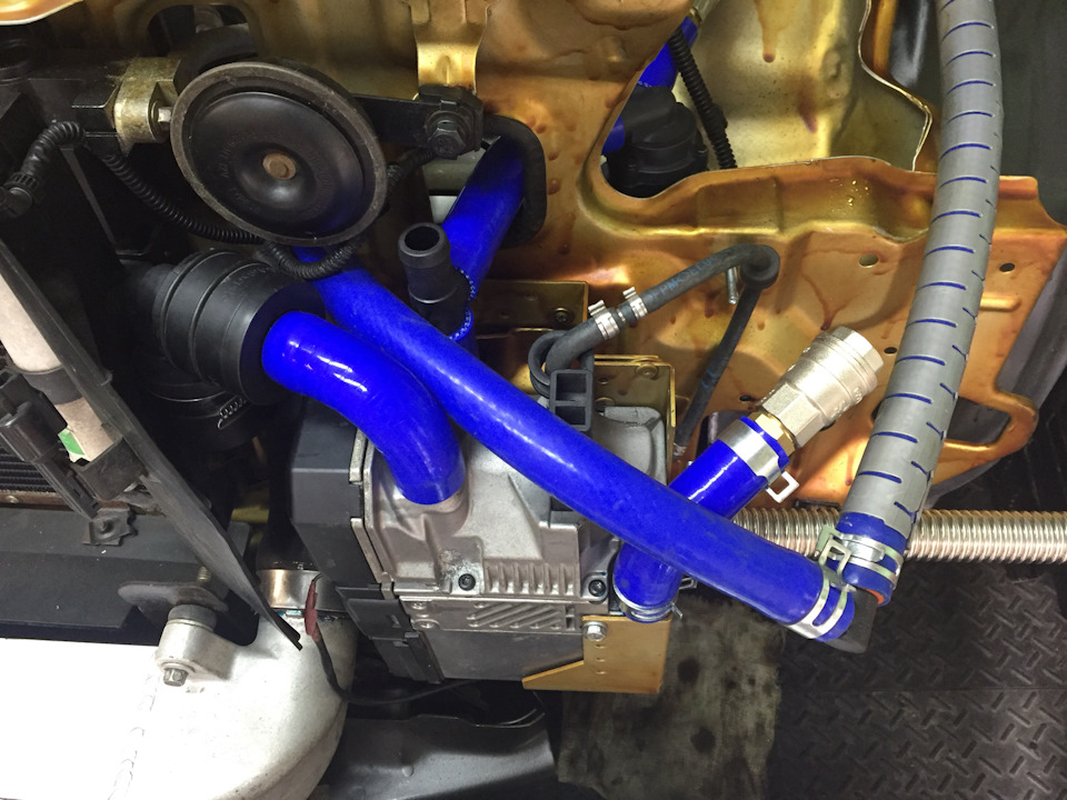 Установка вебасто на дизельный Ховер. — Great Wall Hover, 2 л, 2013 ...