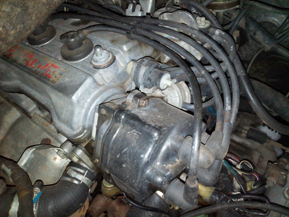 нужен трамблер тойота 4а, 5а F — Toyota Caldina (210), 2 л, 2000 года ...