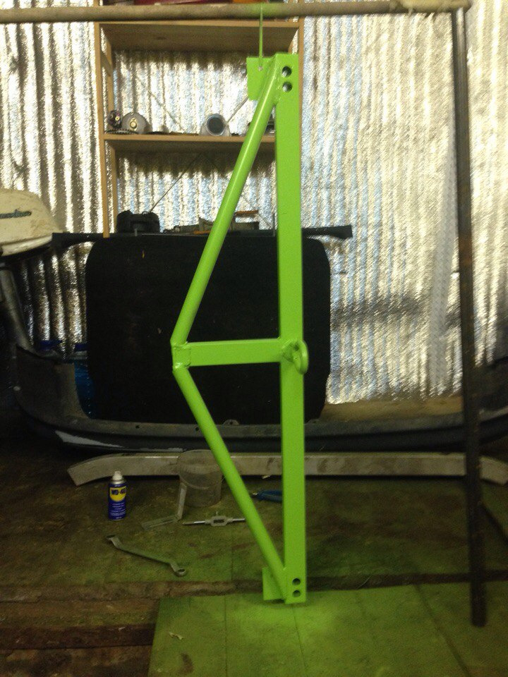 Распорка задних лонжеронов 3в1. — Toyota Mark II (90), 2,5 л, 1993 года ...