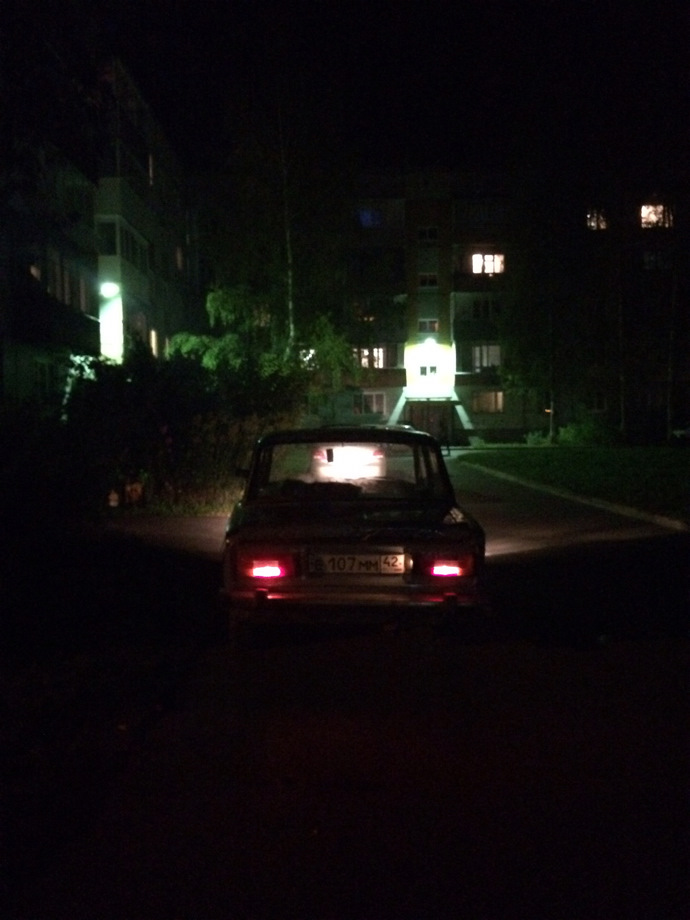 Первый выезд из гаража))первая проблема горит давление на холостых ...