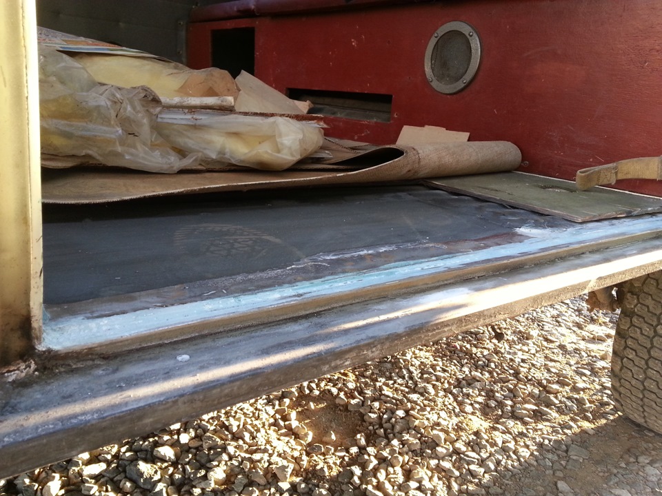 Обварка кузова профилем — УАЗ 3962, 2,9 л, 1999 года | кузовной ремонт ...