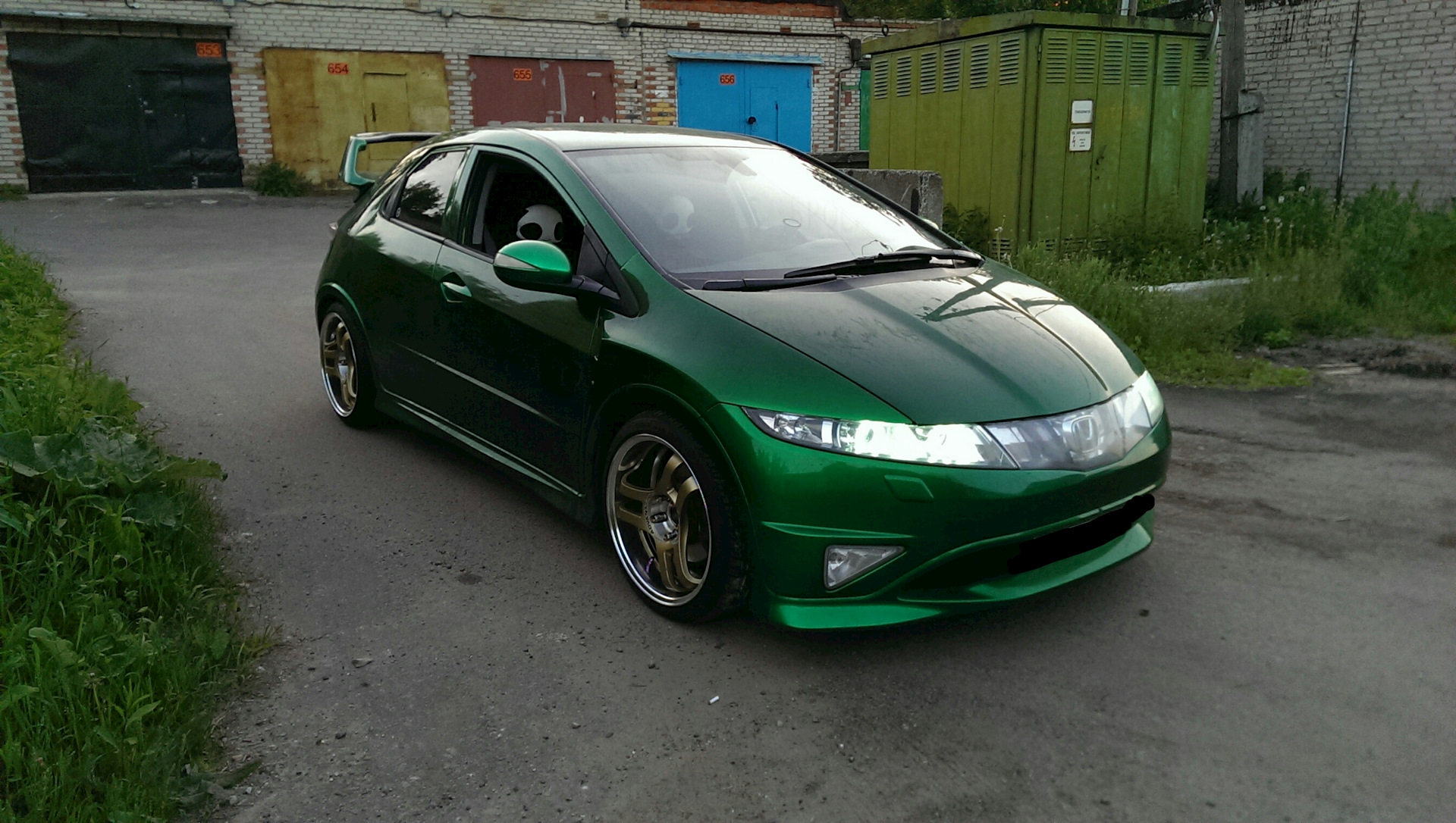 Honda Civic 5d лаймовый