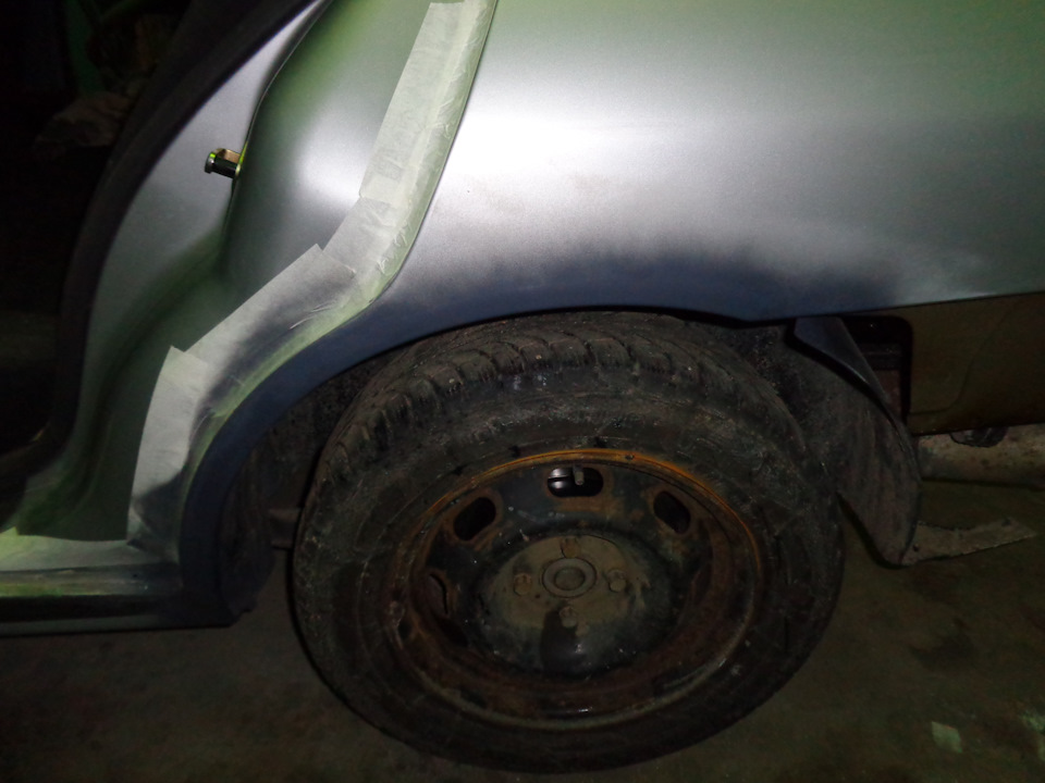 Пдготовка к покраске ч.2 и покраска — Peugeot 406, 1,8 л, 2001 года ...