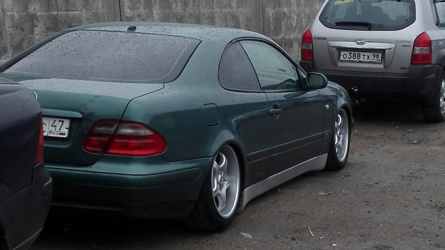 Багажник Mercedes w208