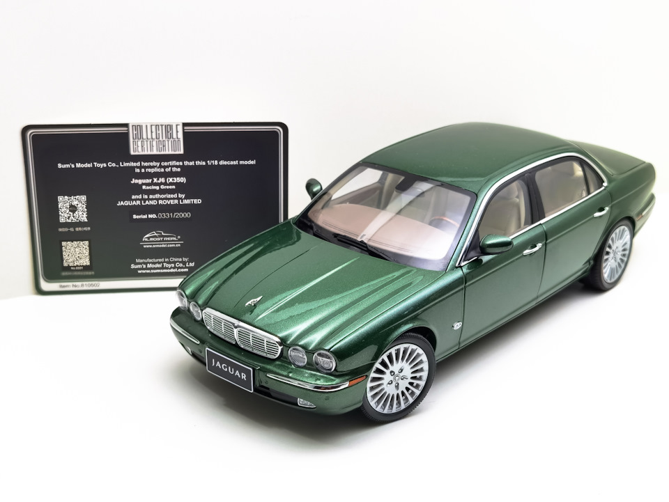 2003 Jaguar XJ6 X350 1:18 Almost Real — Сообщество