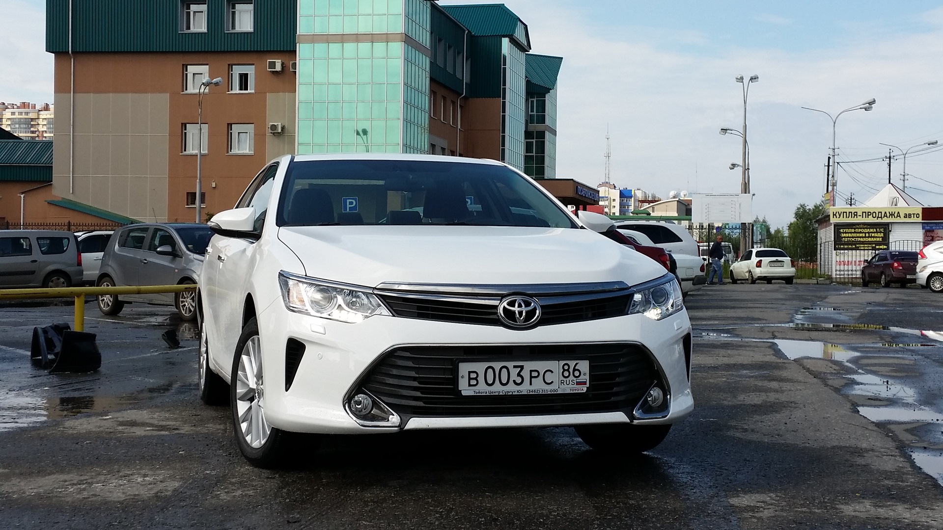 Toyota Camry (XV50) 2.5 бензиновый 2015 | Элеганс плюс на DRIVE2