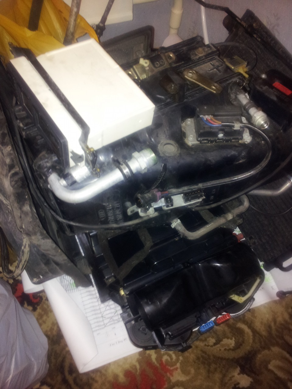 Готовь сани летом, а климат зимой (часть 1) — Audi 100 (C4), 2 л, 1991 ...