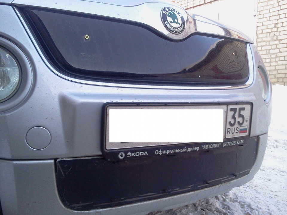 Вот и верхняя — Skoda Yeti, 1,2 л, 2012 года | аксессуары | DRIVE2