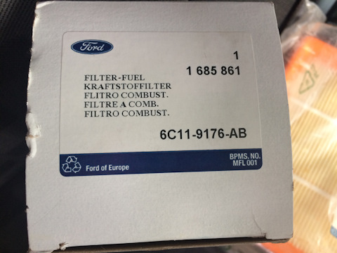 1685861 Фильтр топливный, дизель / Transit 2.2/2.4 TDCI 2006~ Ford ...