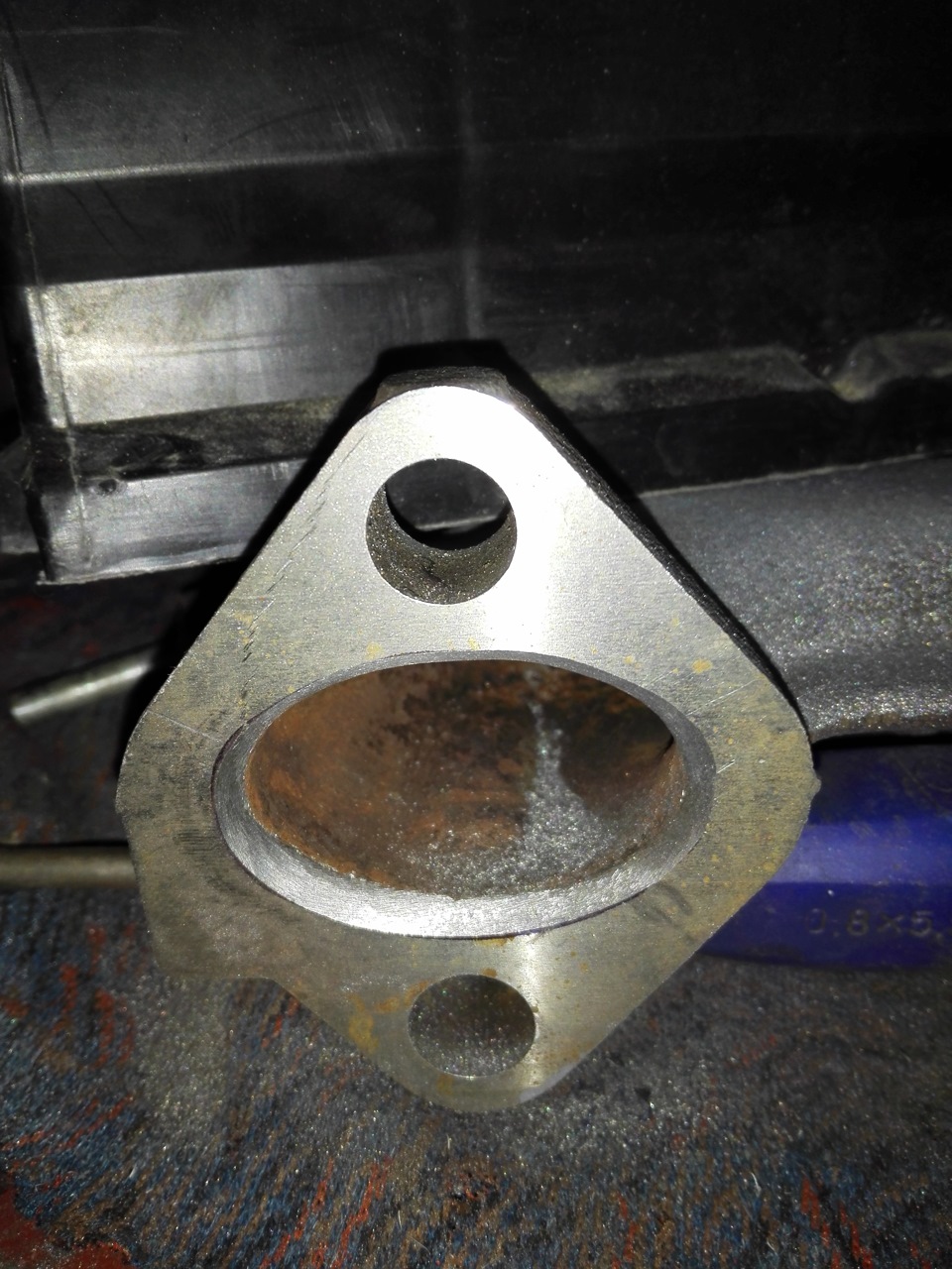 Замена выпускного коллектора . Часть 2 (шлифовка и расточка) — BMW X5 ...