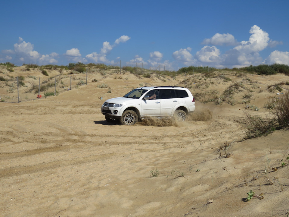 О! Песочек! — Mitsubishi Pajero Sport (2G)