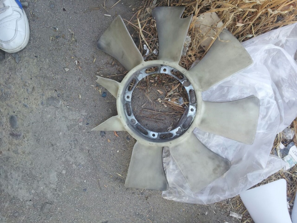 Замена крыльчатки — Mitsubishi Pajero (2G), 2,5 л, 1992 года | поломка ...