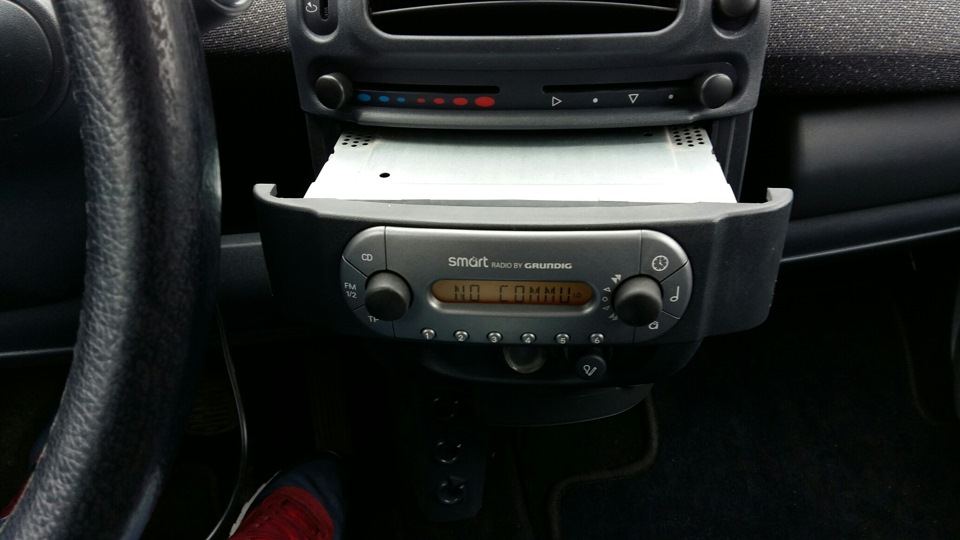 Подключение AUX кабеля — Smart fortwo (1G), 0,7 л, 2003 года | автозвук ...