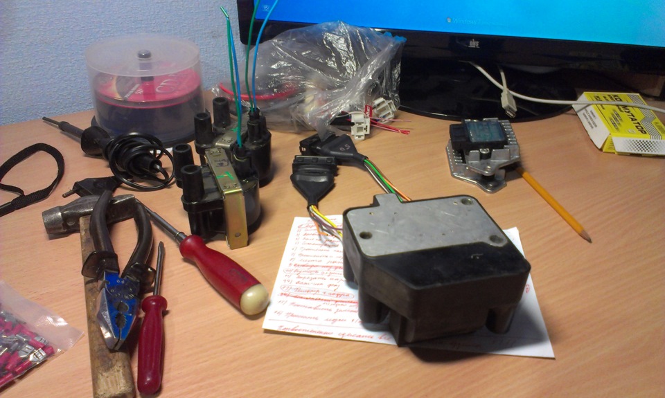 94 Зажигание божья искра — Volkswagen Golf Mk2, 1,8 л, 1989 года ...