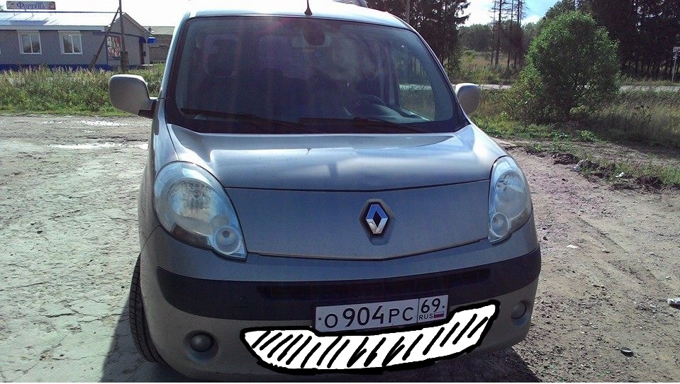 _а что если? — Renault Kangoo (2G), 1,6 л, 2010 года | стайлинг | DRIVE2