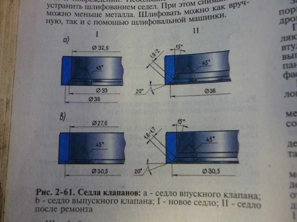 замена седел клапанов ваз 21083