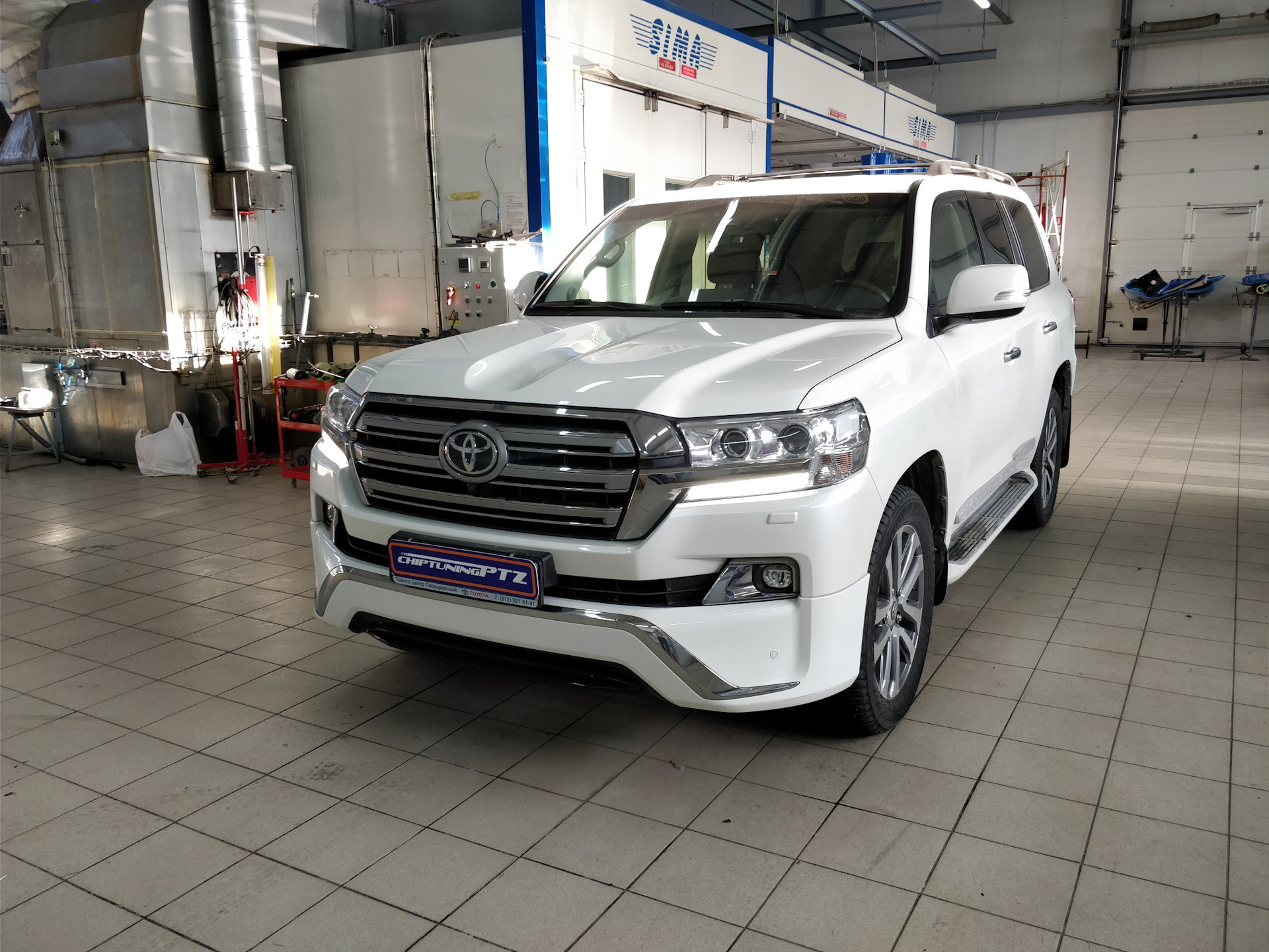 Чип-тюнинг нового Toyota Land Cruiser 200 с дизельным мотором 4.5TD 249лс.  в Петрозаводске — ChiptuningPTZ на DRIVE2