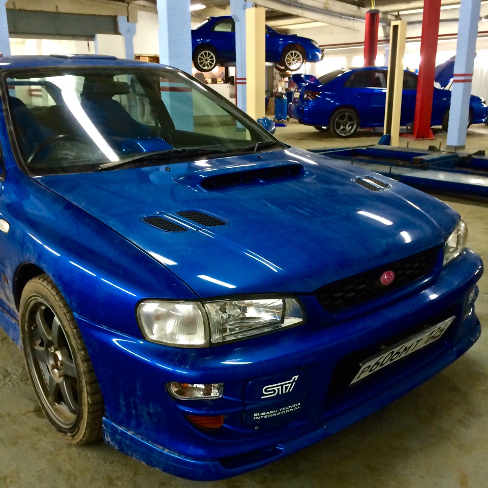 омолаживание STI — Subaru Impreza WRX STI (GD), 2,5 л, 2007 года | визит на  сервис | DRIVE2