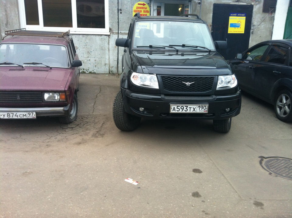 Угол кастора и задние дисковые тормоза — УАЗ Patriot, 2,7 л., 2012 года ...