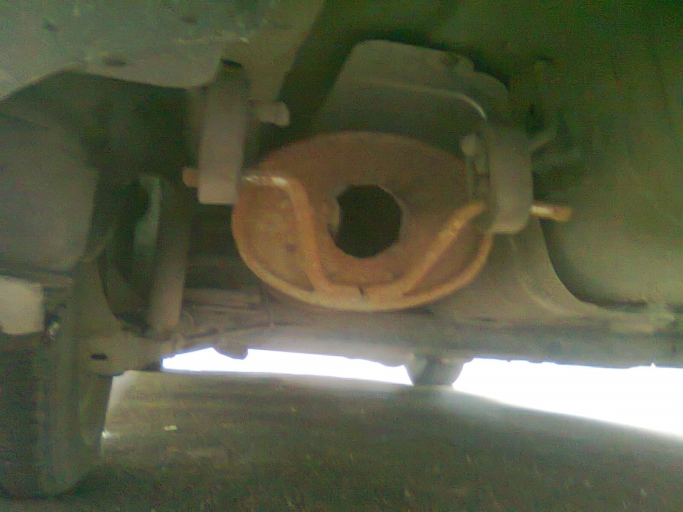 Отвалился глушитель :) — Chevrolet Lanos, 1,5 л, 2007 года | поломка ...