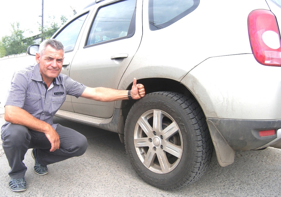 Bontyre Stalker A/T отзывы — Renault Duster (1G). Запчасти на фото: Bontyre Stalker A/T