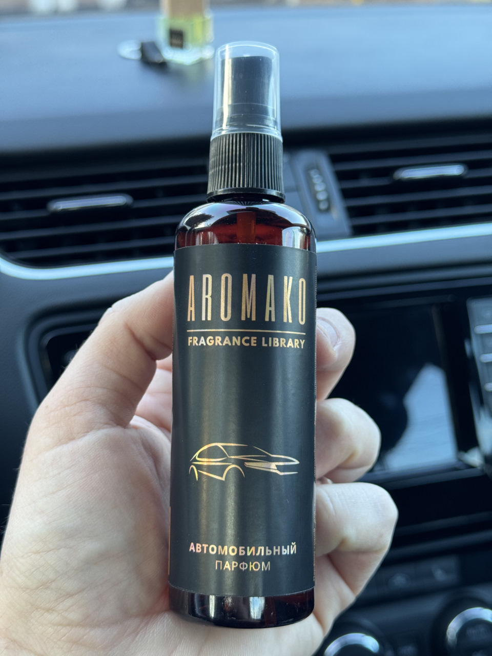 Спрей с ароматом табак ваниль — Skoda Octavia A7 Mk3