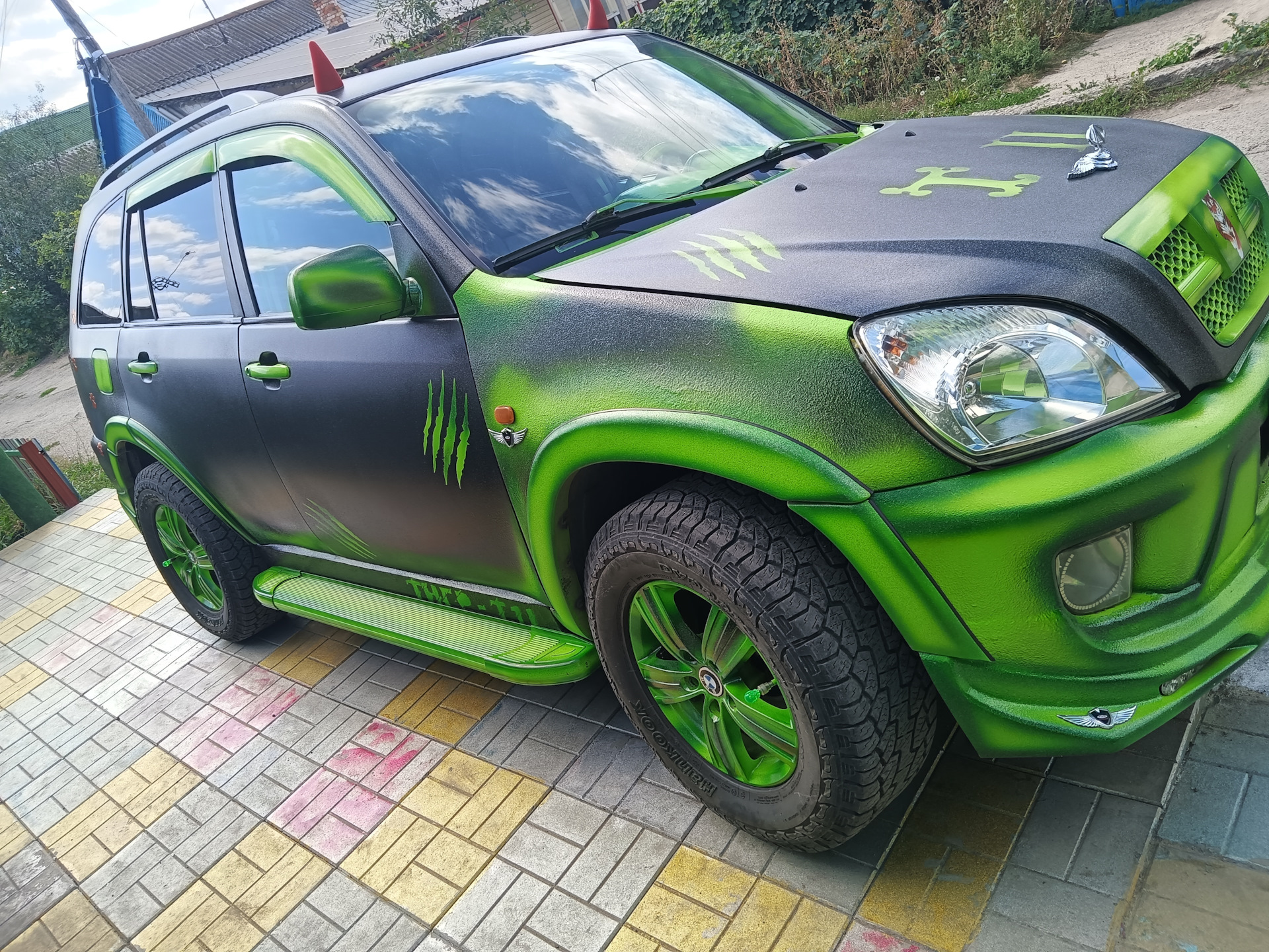 Эмблемы Чери Тигго т11 тюнинг — Chery Tiggo 1, 1,8 л, 2008 года ...
