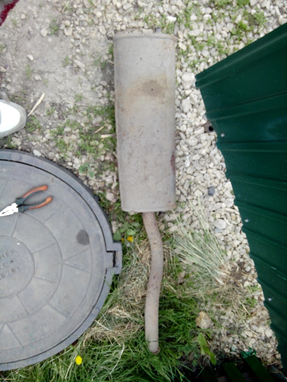 Замена масла и прогоревшего глушителя — Lada 2115, 1,6 л, 2008 года ...