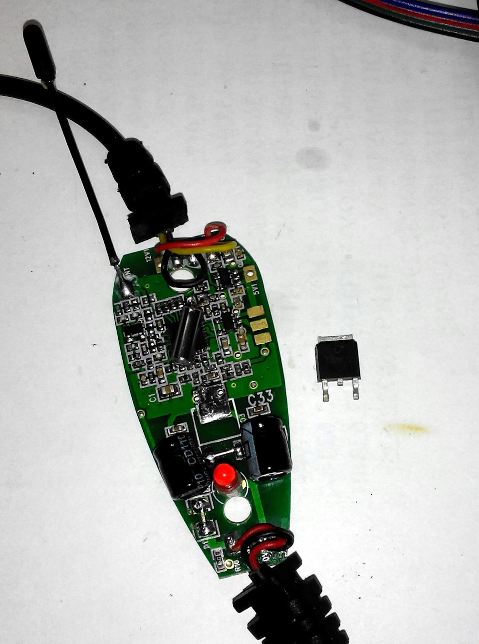 Плата передатчика — Opel Astra H. Запчасти на фото: 1010765