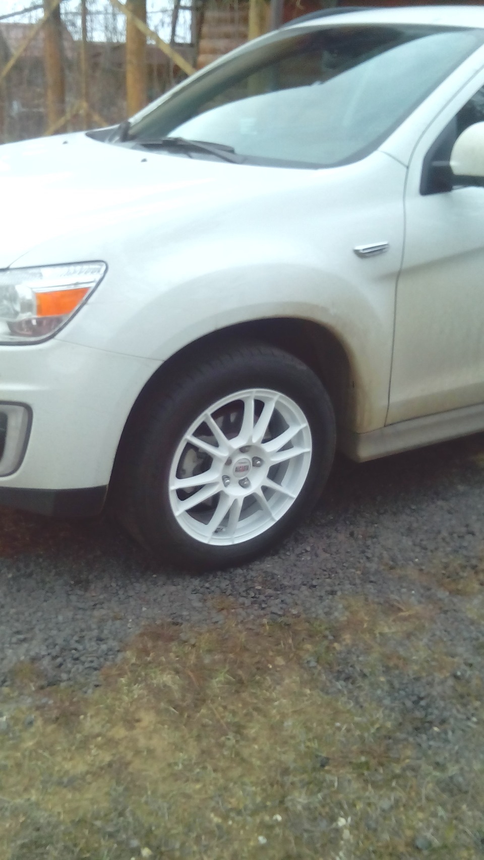 Как и обещал, диски и машина вместе.)) — Mitsubishi ASX, 2 л, 2014 года ...
