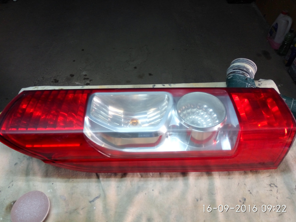 Полировка стоп сигнала Пежо Боксер — DRIVE2