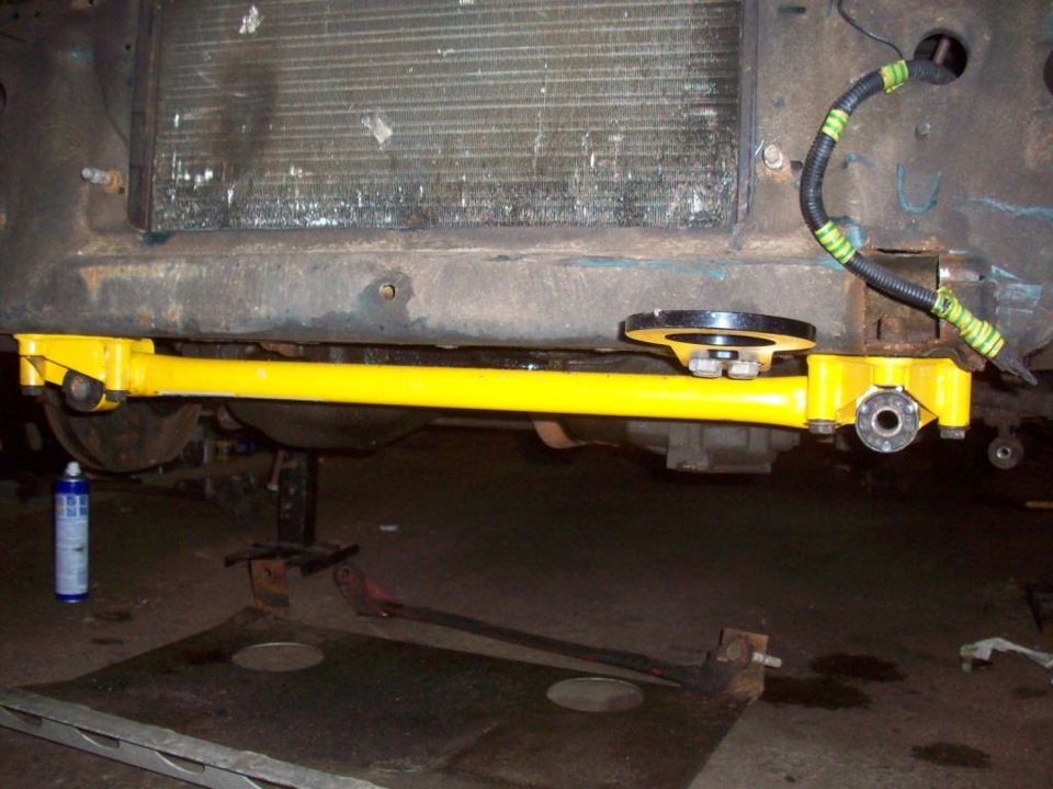 Ребилд передней подвески: установка треугольных рычагов, поперечины ...